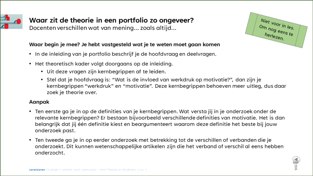 Theorie en modellen