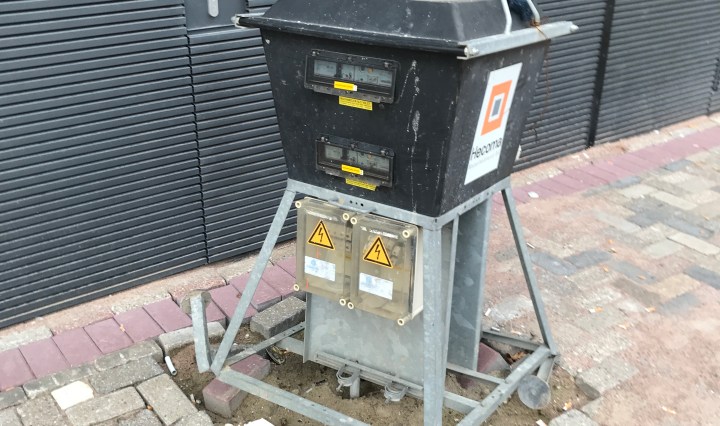 Energie verdeel station