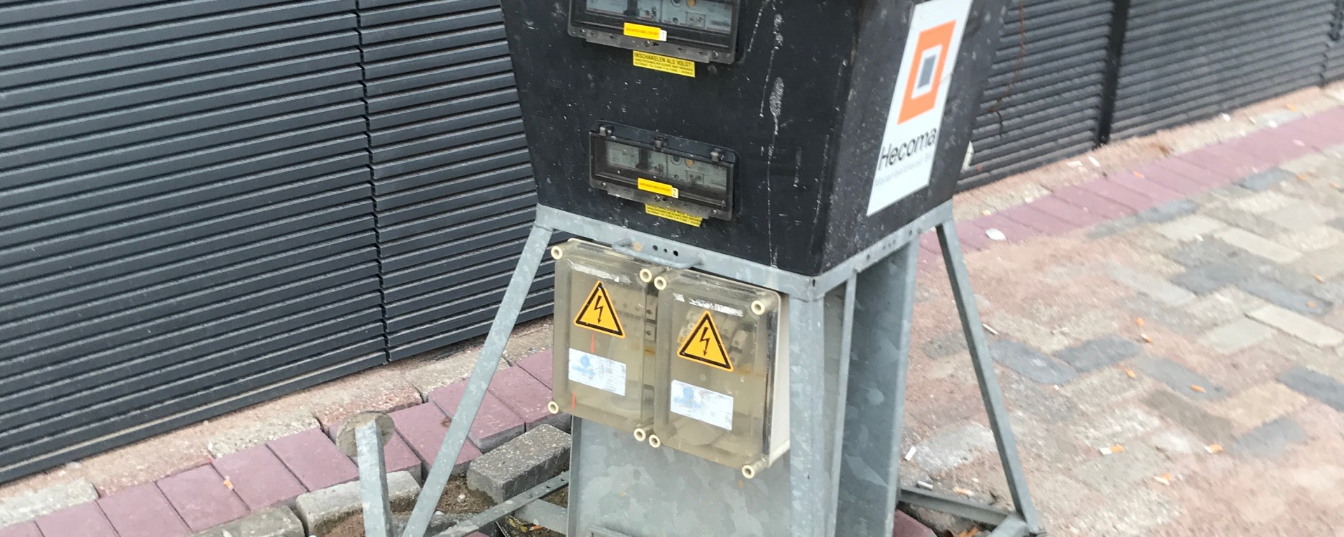 Energie verdeel station